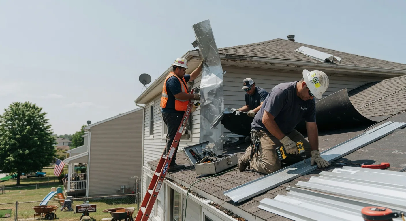 Metal Roof Repair in East Concord, NY